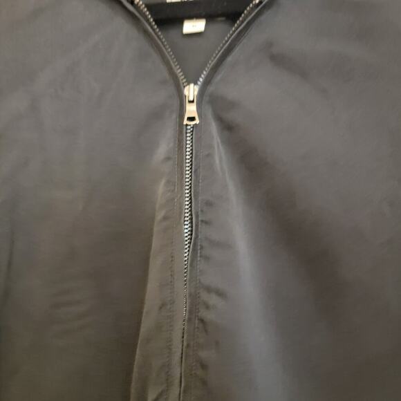 GO BY GOSILK ICONIC Go Zippy Redux Washed Black Long Sleeve Tunic Womens M Chic - Picture 12 of 12